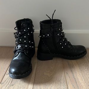 Black Combat Boots